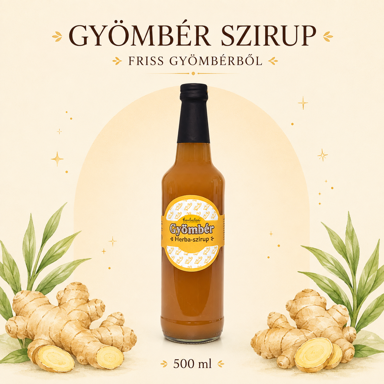 Gyömbér szirup 500ml