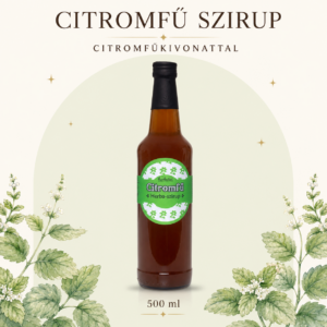 Citromfű szirup 500ml