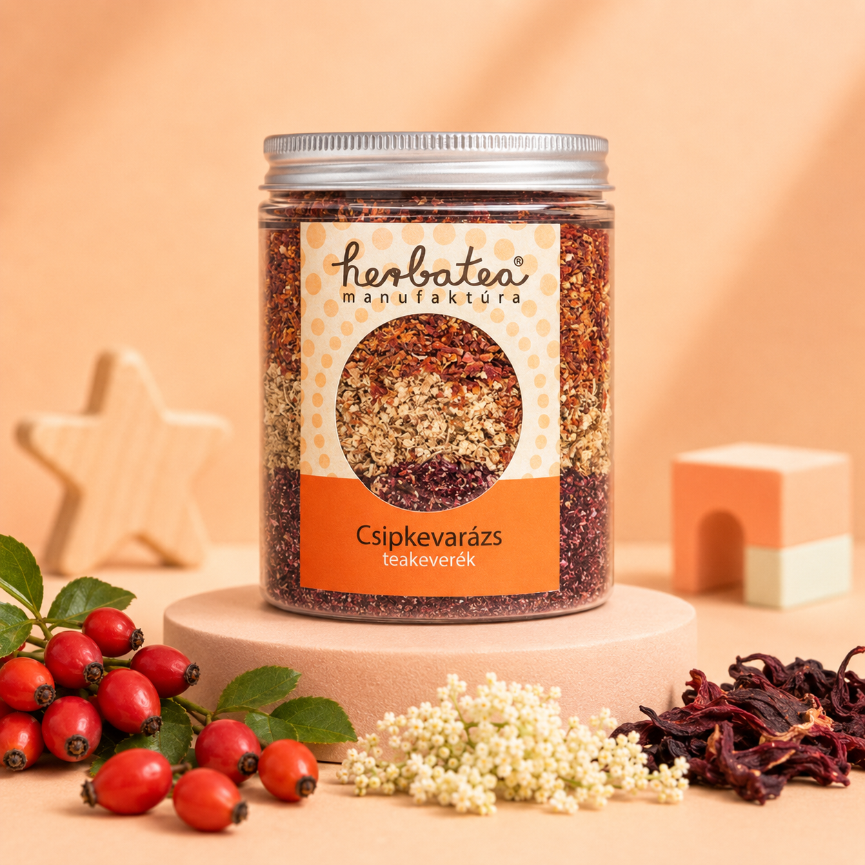 Csipkevarázs 100g teakeverék