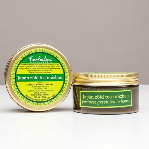 Japán zöld tea mézben - 125g