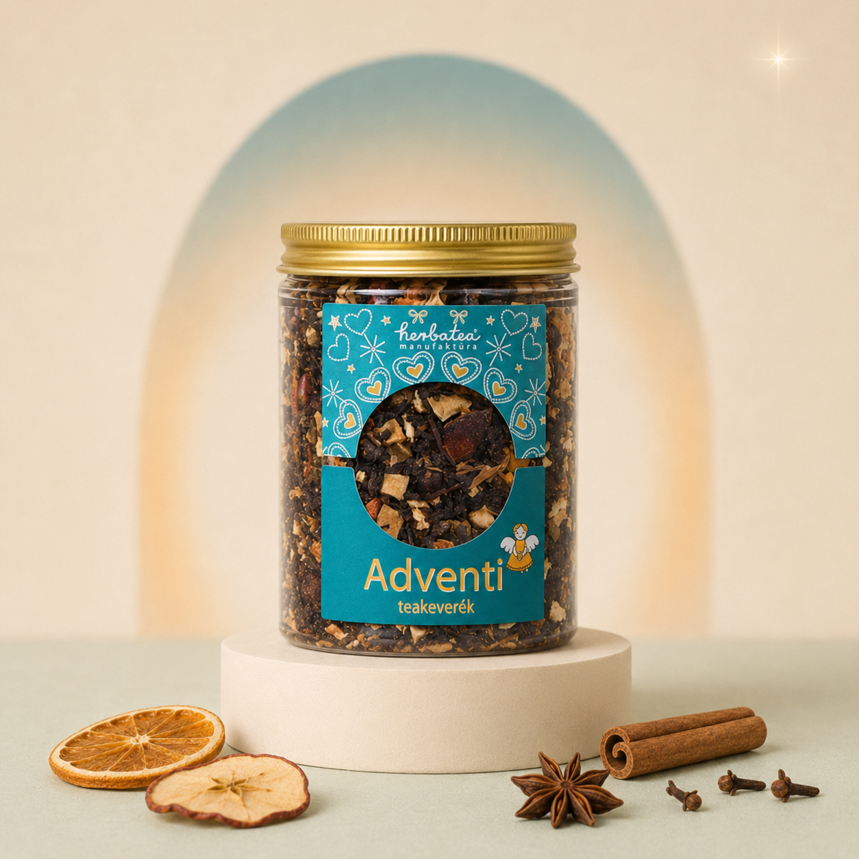 Adventi teakeverék - fűszeres fekete tea 100g