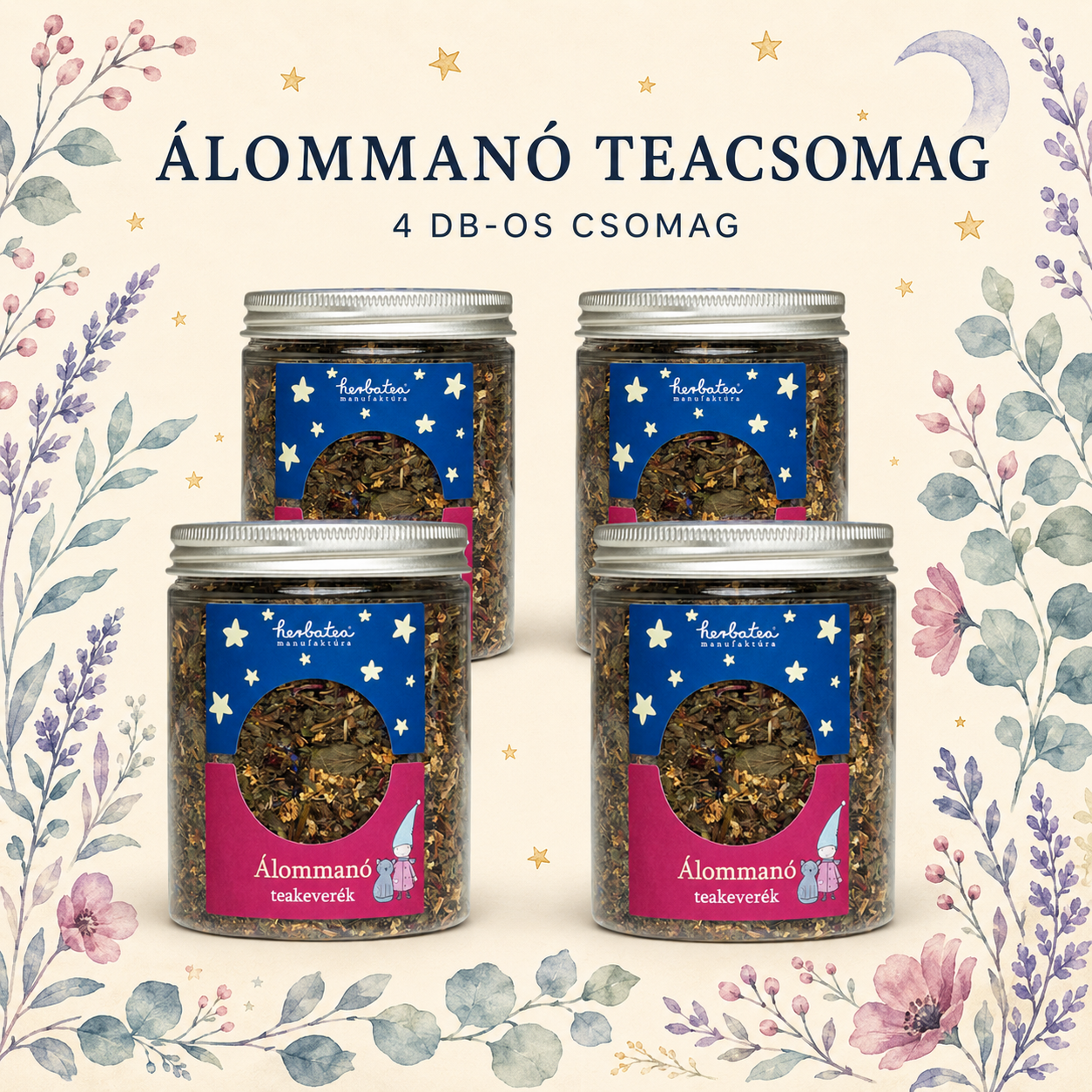 TEACSOMAG Álommanó kedvezménnyel (4db Álommanó)