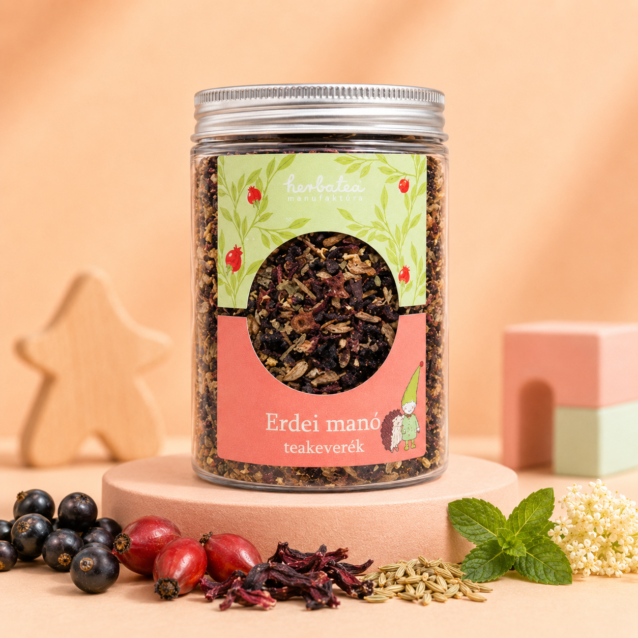 Erdei manó flavonoid gyümölcstea 100g