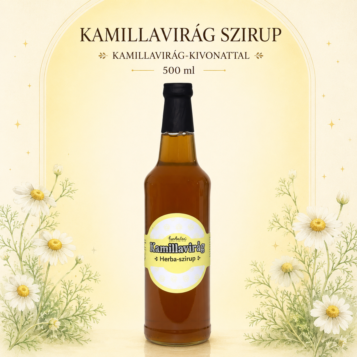 Kamillavirág szirup 500ml