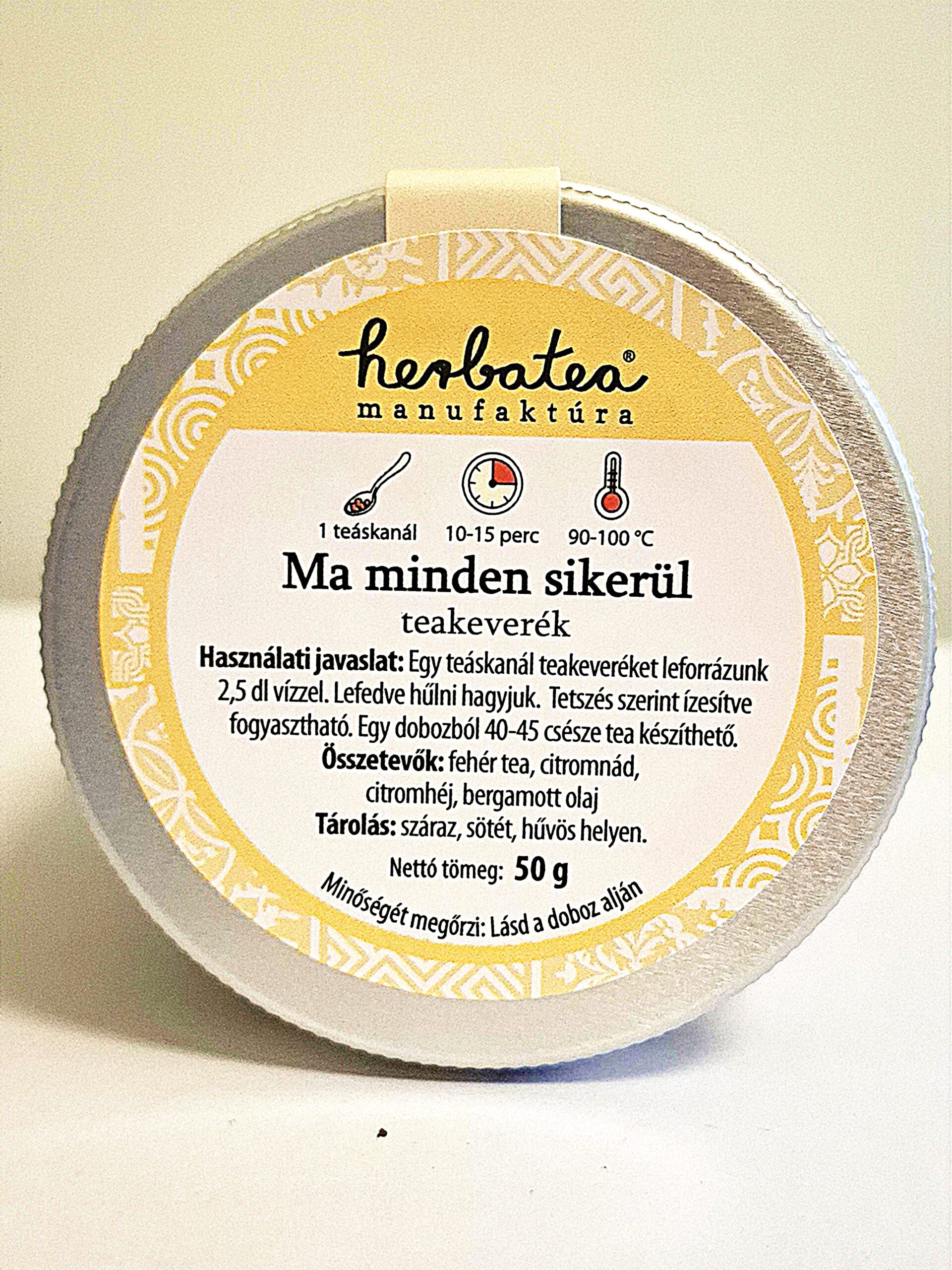 Ma minden sikerül összetevők