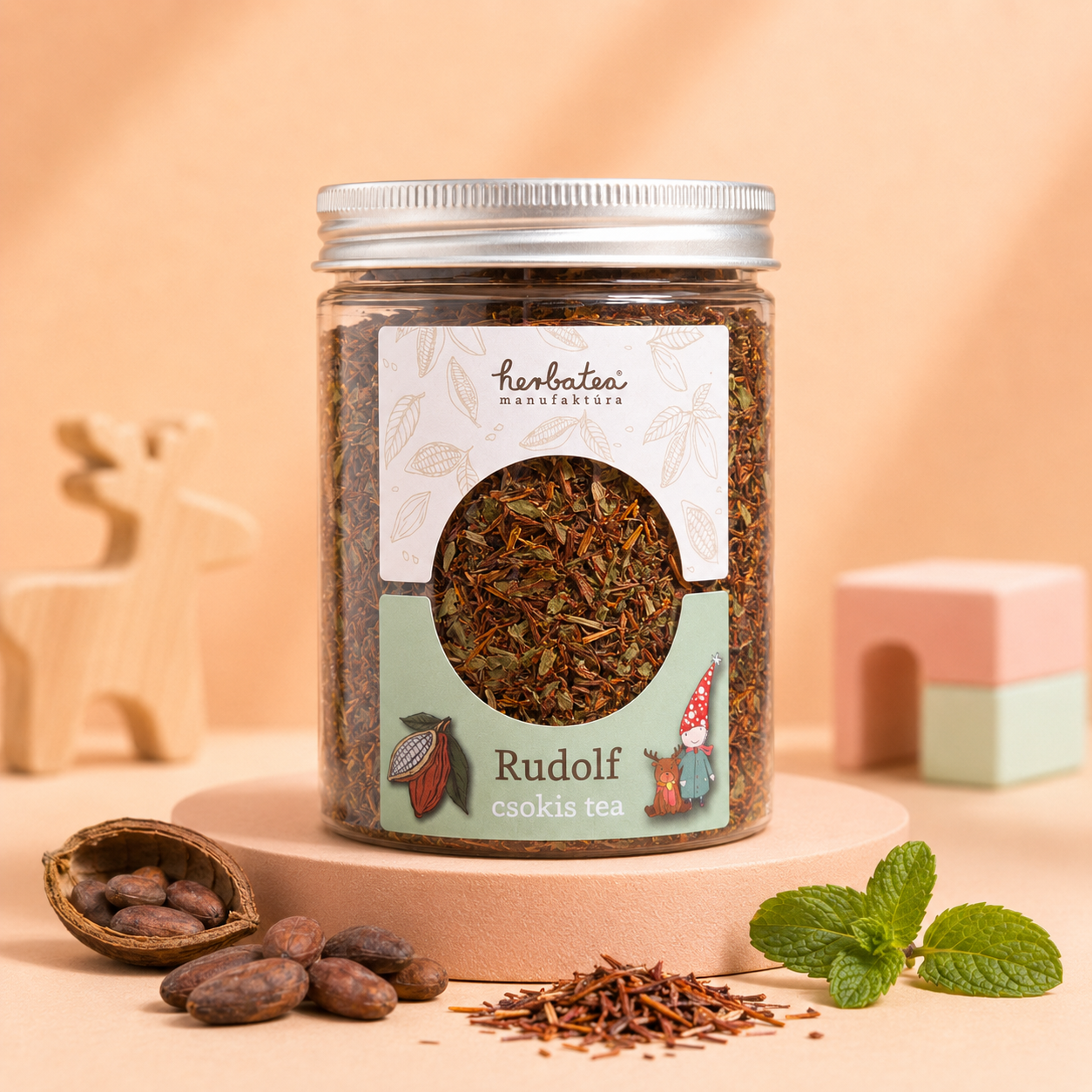 Rudolf csokis tea 80g