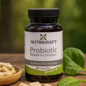 Nutrikraft 15 törzses probiotikus baktérium komplex – 60 kapszula